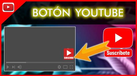 Cómo Poner BotÓn Suscribirse En Youtube Esquina De Videos 🔴 Youtube