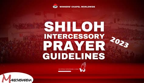 Shiloh 2023 Aka Winners Chapel Intercessory Prayer Guidelines