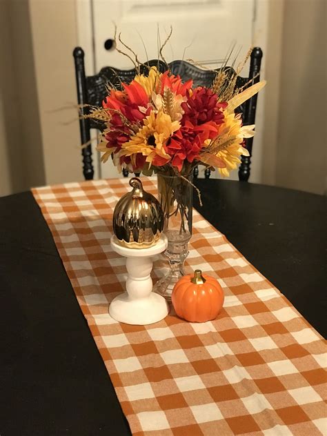 Fall Centerpieces For Table Dollar Store Wedding