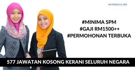 Jawatan kosong sebagai kerani am. Jawatan Kosong Terkini Kerani Seluruh Negara • Jawatan ...