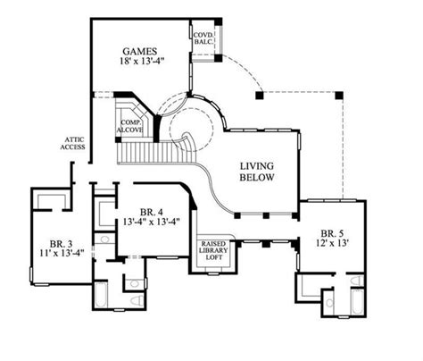 Small Spanish Style Floor Plans Awesome Home