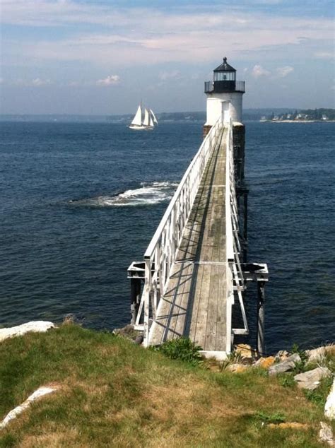 Ram Island Lighthouse Boothbay Harbor Maine Maine Lighthouses