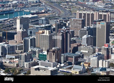 Cape Town City View Stock Photo Alamy