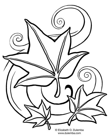 Free Fall Coloring Pages for Kids >> Disney Coloring Pages