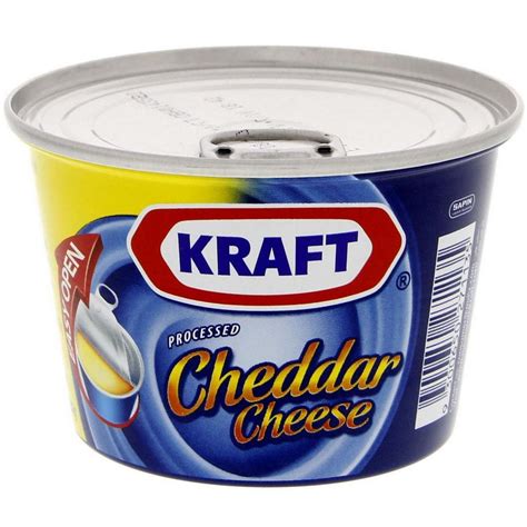 Kraft Cheese Cheddar Tin 190gm Mawola Traders