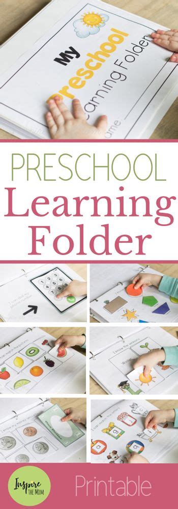 Printable Learning Folder For The Early Years Inspire The Mom