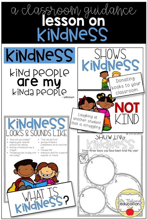 A School Counseling Classroom Guidance Lesson On Kindness Teach