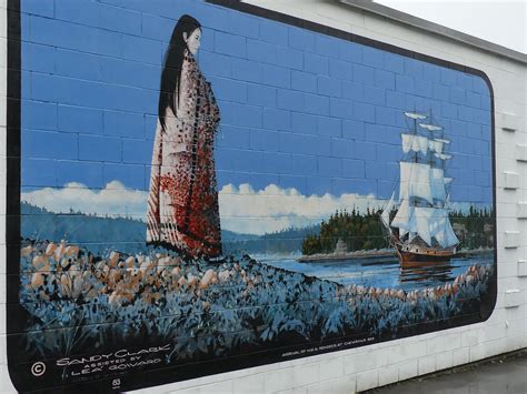 Canada Murals Seen In Chemainus Vancouver Island Flickr