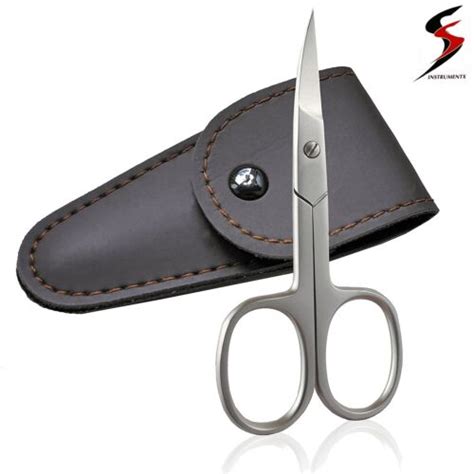 Ss Super Sharp Curved Edge Cuticle Nail Scissors Arrow Point Silver