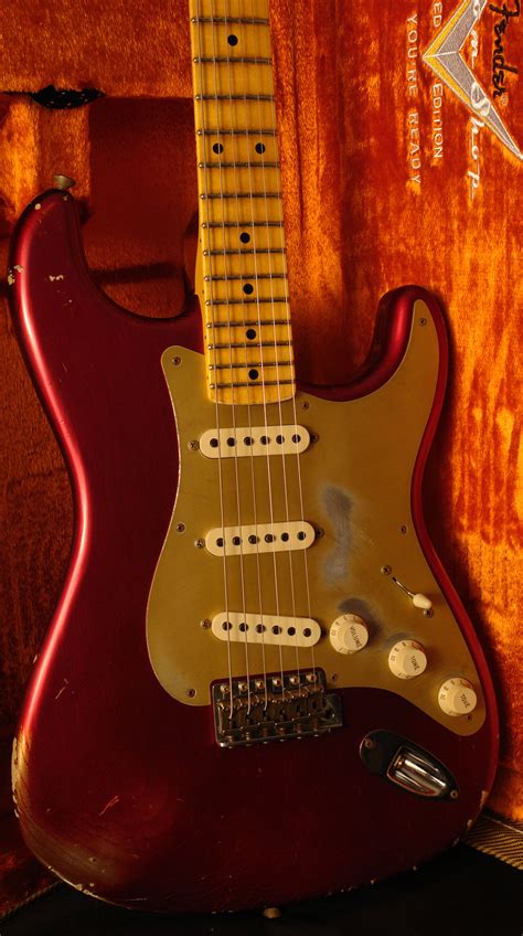 Fender Stratocaster '58 Candy Apple Red - Gitarren Total