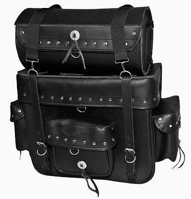 A useful tip to remember before you buy a luggage rack: Jumbo Black Leather Motorcycle SissyBar Bag Luggage Rack ...