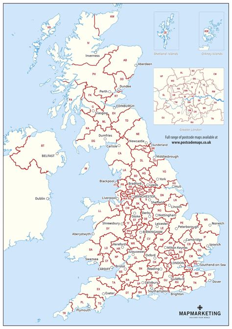 Postcode Map Of Uk Gadgets 2018