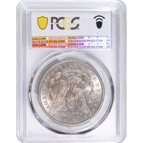 Certified Morgan Silver Dollar 1886 O Au55 Pcgs Golden Eagle Coins