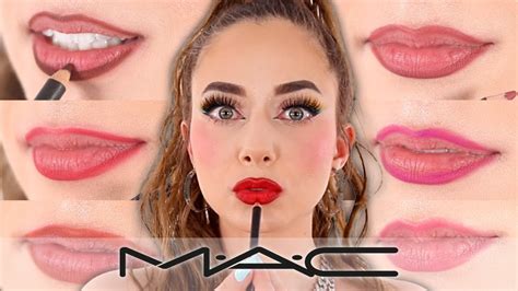 Mac Cosmetics Lip Pencil Swatches And Review 19 Shades Youtube
