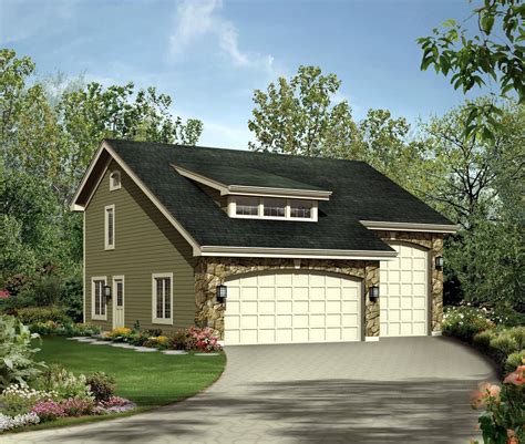 Independent And Simplified Life With Garage Plans With Living Space