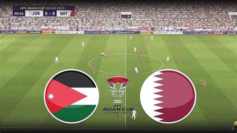 Qatar Vs Jordan Afc Asian Cup 2024 Final Match Youtube