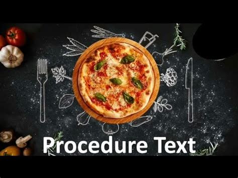 Procedure Text | Kelas 9 [Video Pembelajaran Bahasa Inggris SMP] - YouTube