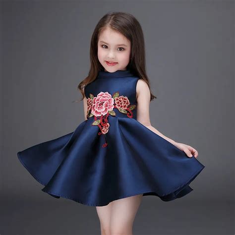 Buy 2016 New Princess Girl Dress Kids Baby Girl Dress