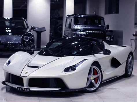This Stunning White Laferrari Aperta Has Only Driven 60 Miles Carbuzz