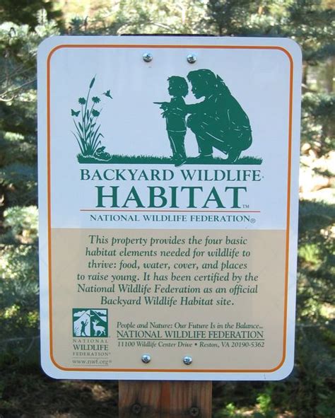 National Wildlife Federation Backyard Habitat Backyard Ideas