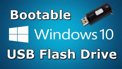 How To Make A Bootable Usb For Windows 10 Nevolution Tech