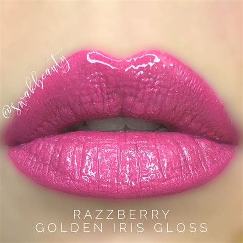 RAZZLE DAZZLE LIPSENSE LIPS Razzberry LipSense Golden Iris Gloss