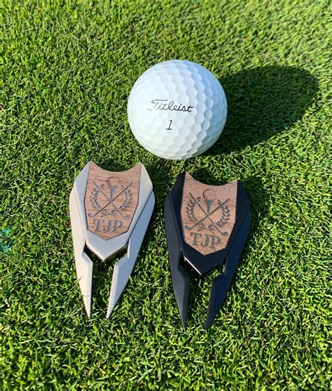 Personalized Golf Divot Repair Tool Custom Engraved Magnetic Etsy