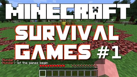 Minecraft Survival Games Part 1 Hosted By Ihascupquake Youtube