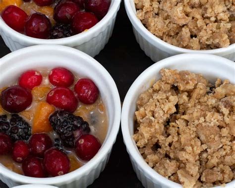 Baked Fruit With Granola Crisp Topping Mother Would Know