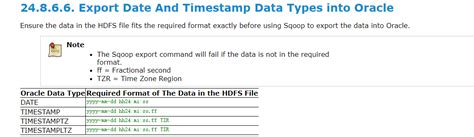 Sqoop Hive Oracle Hive Oracle Timestamp Format Must Be Yyyy Mm Dd