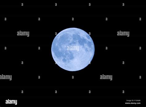 Once In A Blue Moon Stock Photo Alamy
