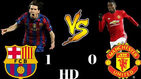 Barcelona Vs Manchester United 1 0 Icc Cup All Goals And Highlights 2607