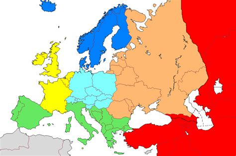 Find the europe regions map and western europe consists of the most important countries like germany, france, and austria. Baltic Legal law office - Immigration Services & Residence ...