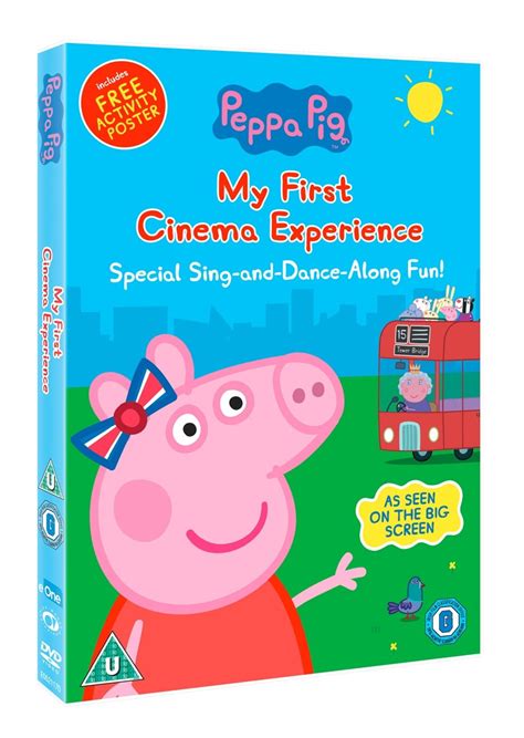 Peppa Pig My First Cinema Experience Dvd Free Shipping Over £20