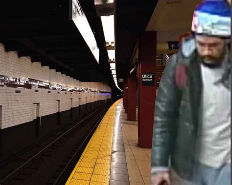 Nypd Seeking Man Wanted For Act Of Lewdness Inside Utica Avenue Subway Station