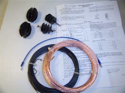 Outside Longwire Antenna Kit For Crystal And Shortwave Radio Main