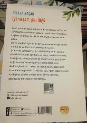 Iyi Yasam Gunlugu 2019 Dilara KOCAK TURKCE KITAP Turkish Book AJANDA