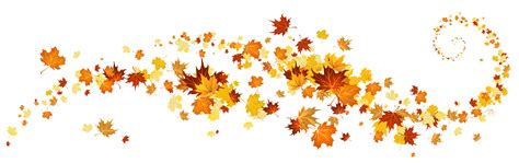 An Abstract Fall Background With Falling Leaves