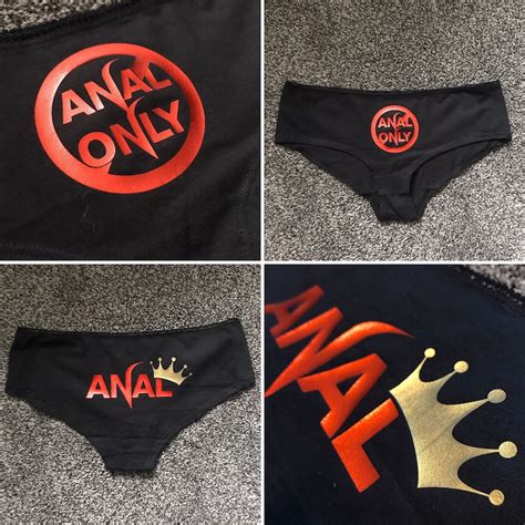 Anal Queen Knickers Anal Only Panties Panties Daddy Knickers Etsy