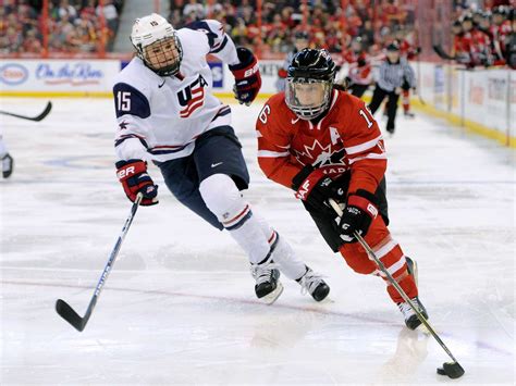 The Us And Canada Were Embarrassing Other Countries In Womens Hockey