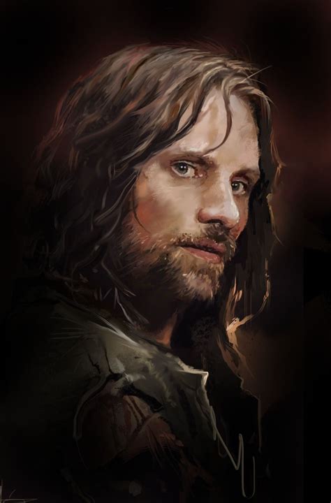 Aragorn David Seguin Lord Of The Rings Aragorn Tolkien Art
