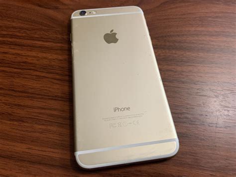 Apple Iphone 6 Plus Verizon A1522 Gold 128 Gb Lrqb79894 Swappa
