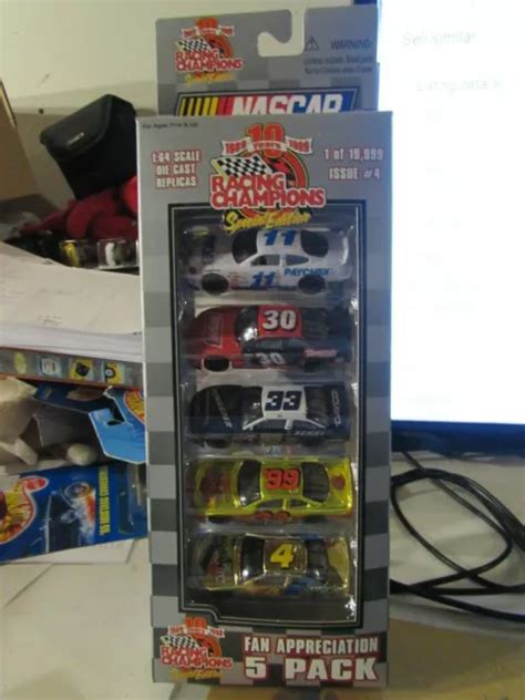 Racing Champions Nascar Fan Appreciation 5 Pack Special Edition Issue