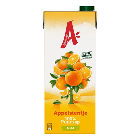 Appelsientje Sinaasappelsap mild 8 pakken x 1,5 liter | Sligro.nl