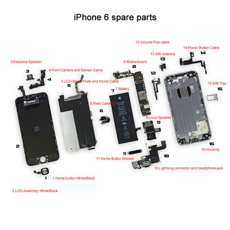 Iphone 66 Plus6s6s Plus Spare Parts Eastern Glory