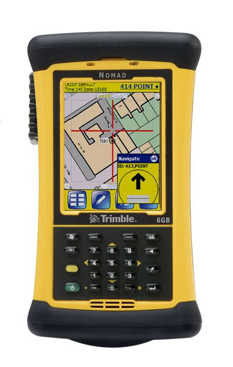 Le Trimble Nomad Avec Android Cupcake