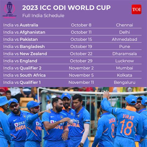 Icc World Cup 2023 Warm Up Matches Schedule Check Venue Details And