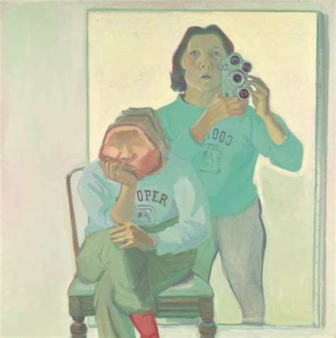 Maria Lassnig 1919 2014 Double Self Portrait With Camera 1974