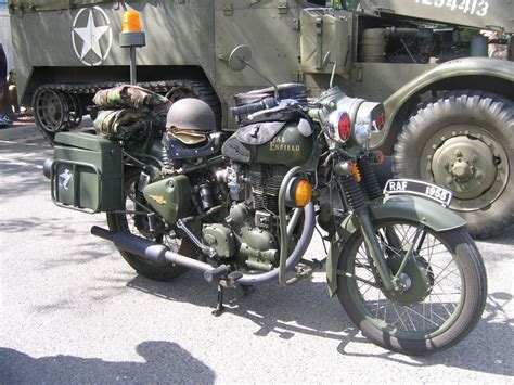 Vintage Military Truck And Vintage Military Motorcycle Free Image Download