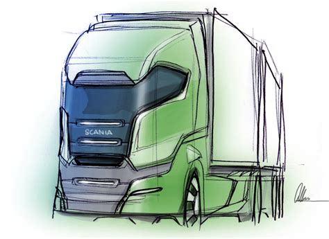 Scania S Series Image Of Strength Autoanddesign